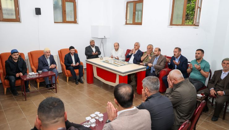 Valimiz Sayın Avni Çakır, Şehit Ütğm. İzzettin Polat’ın Ağabeyi Metin Polat İçin Düzenlenen Taziyeye Katıldı