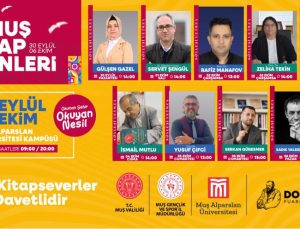 Gençlik ve Spor İl Müdürlüğü’nden 2. Muş Kitap Günlerine Destek