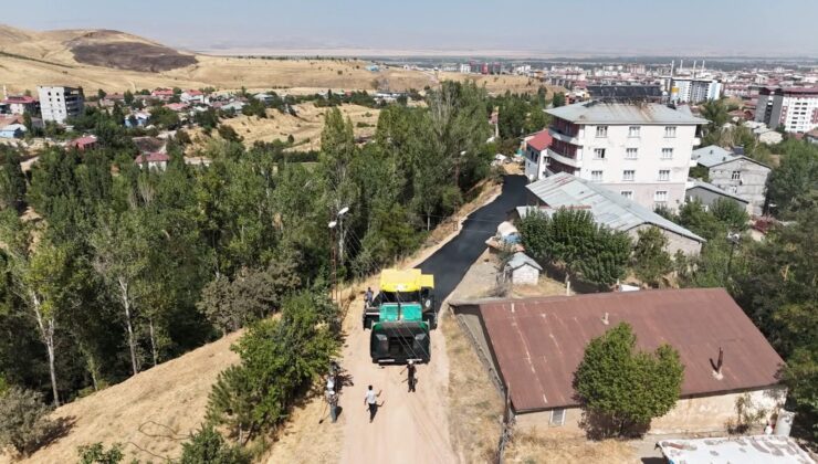 Muratpaşa Mahallesi’nde Yeni Yol Asfaltlanıyor