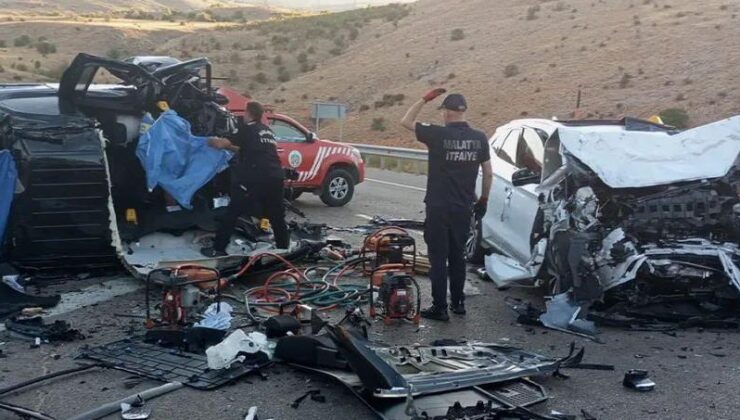 Malatya’da Feci Kaza: 4 Ölü, 2 Yaralı