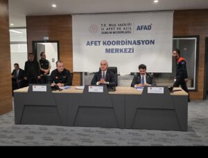 Muş’ta 7,2’lik Deprem Senaryosuyla Gerçekleştirilen Tatbikat Gerçeğini Aratmadı