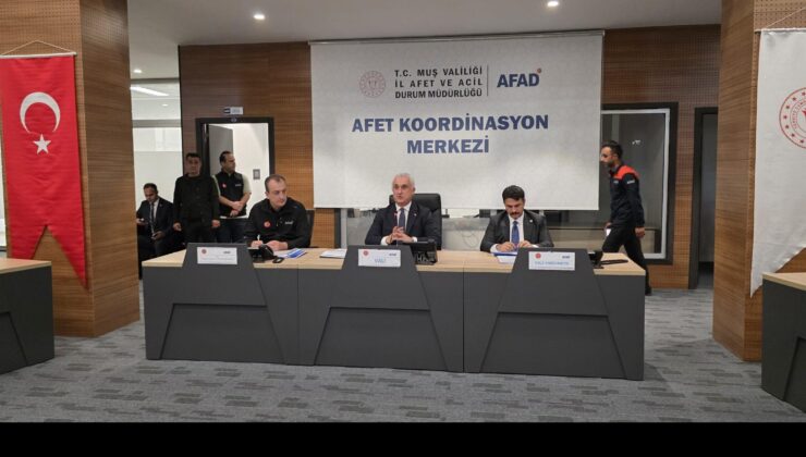 Muş’ta 7,2’lik Deprem Senaryosuyla Gerçekleştirilen Tatbikat Gerçeğini Aratmadı