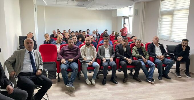 Muş İl Özel İdaresi Personeline “Uyuşturucu Madde Bağımlılığı ile Mücadele” Eğitimi