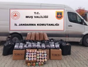 Bulanık’ta Kaçak Tütün Operasyonu: 722 Bin TL’lik Ürün Ele Geçirildi
