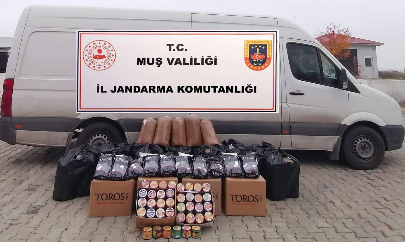 Bulanık’ta Kaçak Tütün Operasyonu: 722 Bin TL’lik Ürün Ele Geçirildi