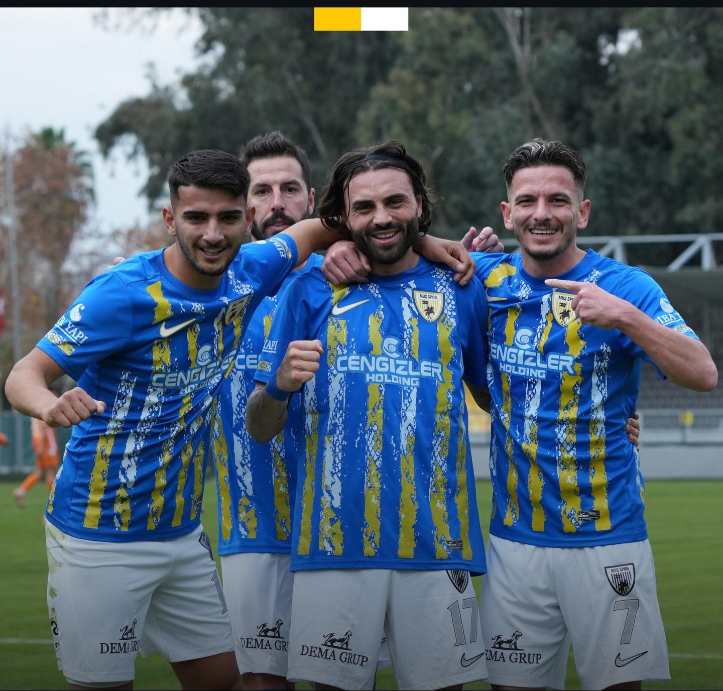 Muş Spor Adana Spor’u Gol Yağmuruna Tuttu