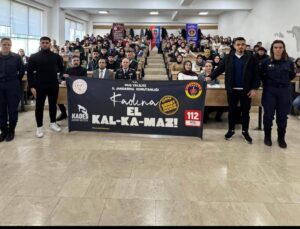 Muş Alparslan Üniversitesi’nde “Gençlerle Jandarma Buluşması” Söyleşisi Gerçekleştirildi