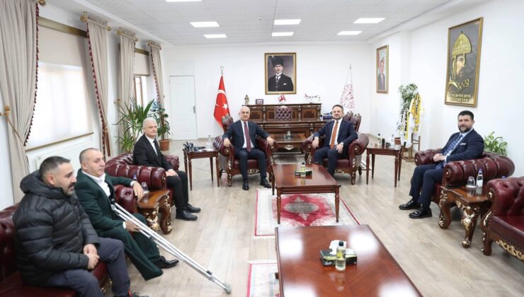 Gençlik ve Spor Bakan Yardımcısı Dr. Enes Eminoğlu’ndan Muş Valiliğine Ziyaret