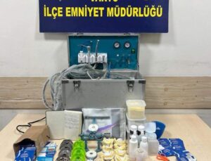 Varto’da Yetkisiz Dişçilik Operasyonu: Çok Sayıda Malzeme Ele Geçirildi