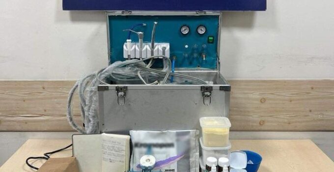 Varto’da Yetkisiz Dişçilik Operasyonu: Çok Sayıda Malzeme Ele Geçirildi