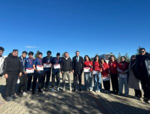 Muş Borsa İstanbul Anadolu Lisesi’nden Oryantiringde Bölge Başarısı