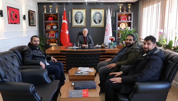 Genç Fikirler Derneği ve Muşadair’den İl Müdürü Kılıç’a Ziyaret