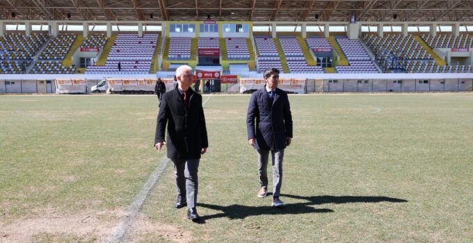 Muş Şehir Stadyumu Bursaspor Maçına Hazır