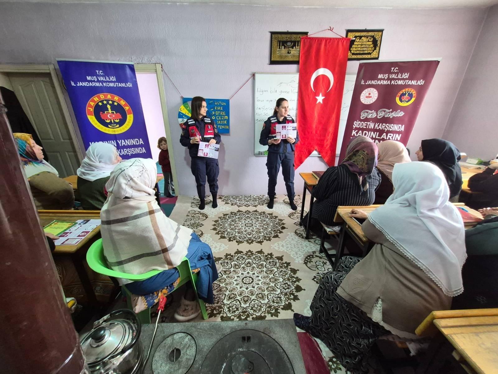 Hasköy’de Kadınlara Yönelik Bilgilendirme Faaliyeti Gerçekleştirildi