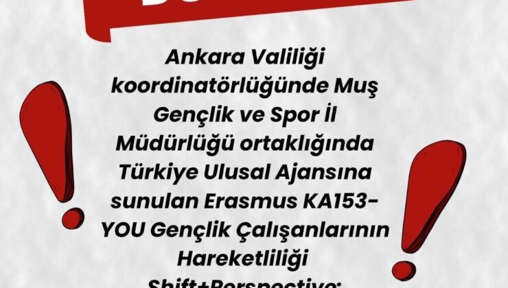 Muş’tan Avrupa’ya Uzanan Proje Başarısı