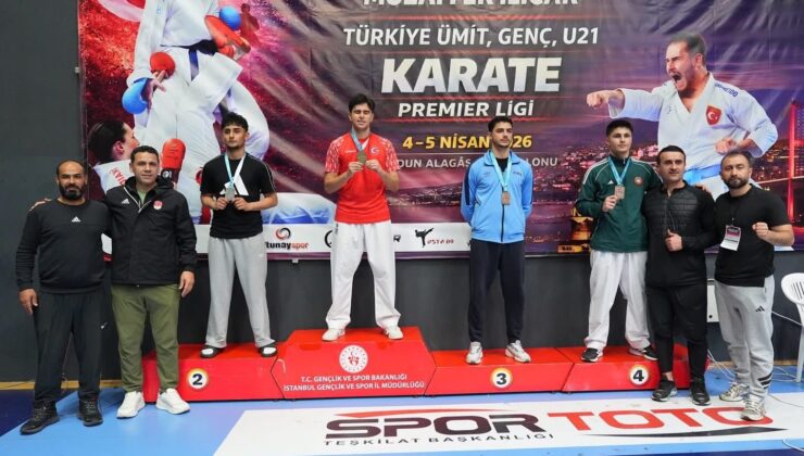 İstanbul’da Karate Premier Lig’de Çifte Bronz Gururu
