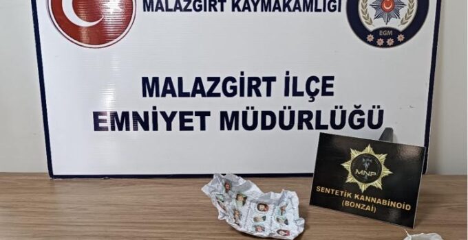 Muş’ta Uyuşturucu Operasyonu: 1 Tutuklama, Çok Sayıda Madde Ele Geçirildi