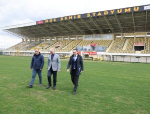 İl Müdürü Kılıç’tan Stadyumda Maç Öncesi İnceleme