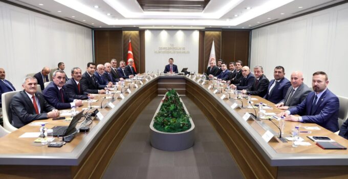 Muş’a Yapılacak Yatırımlar Bakanlıkta Ele Alındı