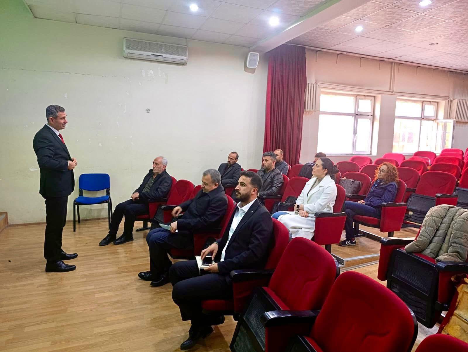 MUŞ’TA EĞİTİM KURUMLARINDA İSG GÜVENLİĞİ MASAYA YATIRILDI