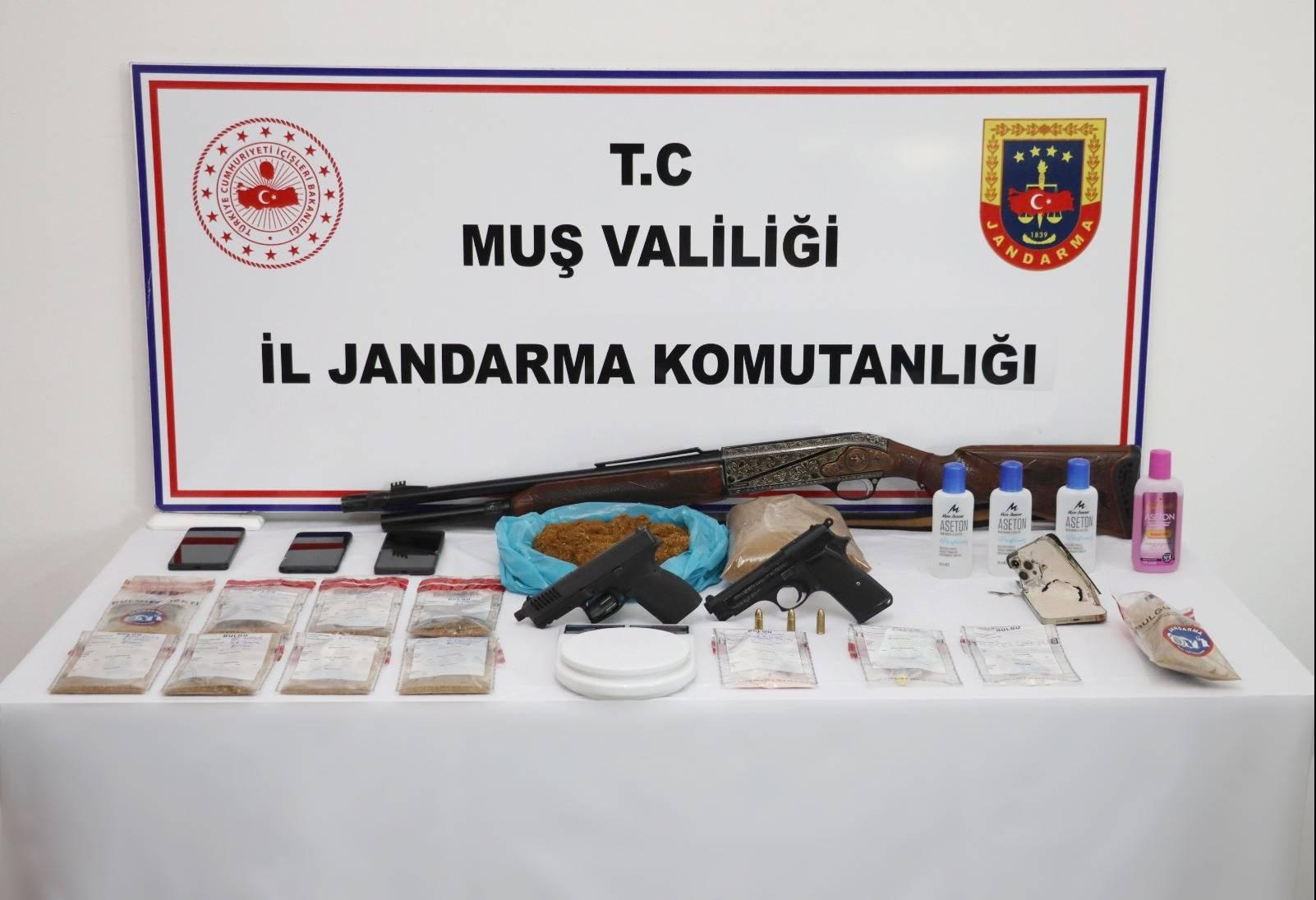 Muş’ta Uyuşturucu Operasyonu: 2 Tutuklama