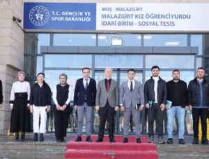 Malazgirt’te Gençlik ve Spor Yatırımları Yerinde İncelendi