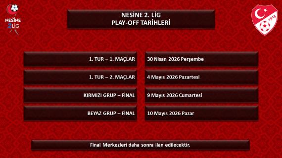 Play-Off Heyecanı Başlıyor: 3  Lig İçin Tarihler Açıklandı