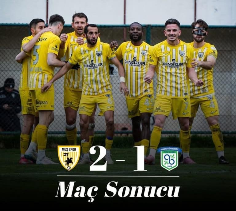 Muşspor’dan Son Dakika Zaferi! 3 Puan 90+6’da Geldi