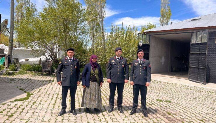 Jandarmadan Şehit ve Gazi Ailelerine Anlamlı Ziyaret
