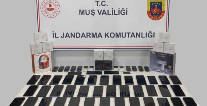 Muş’ta 3 Milyon TL Değerinde Gümrük Kaçağı Ürün Ele Geçirildi