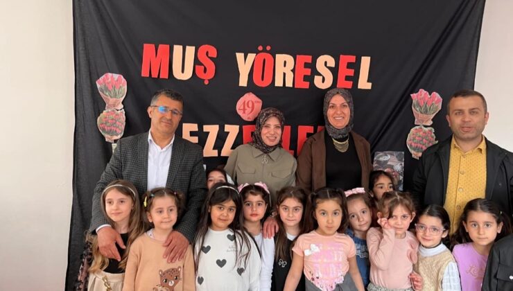 Muş Türk Telekom Ana Sınıfı D Şubesi Öğrencilerinden Yöresel Lezzetler Etkinliği