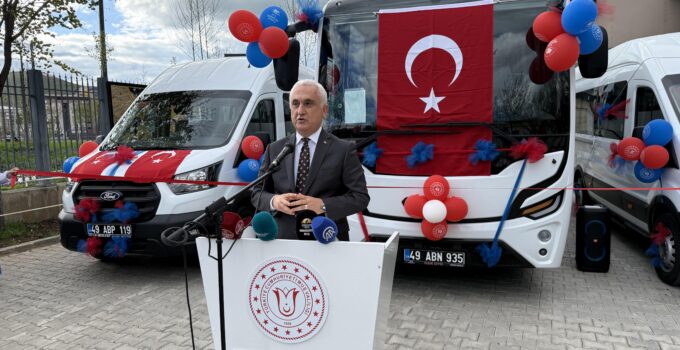 Gençliğe Güç, Spora Destek: Muş’ta Yeni Araçlar Hizmete Alındı