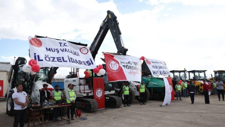 Muş İl Özel İdaresi Araç Filosuna 40 Yeni Araç Katıldı