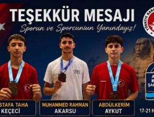 “Muşlu Milli Karatecilerden Sponsorlarına Teşekkür”