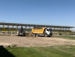 Muş Şehir Stadyumu’nda Alttan Isıtma Sistemi İçin  Çalışmalar Başladı