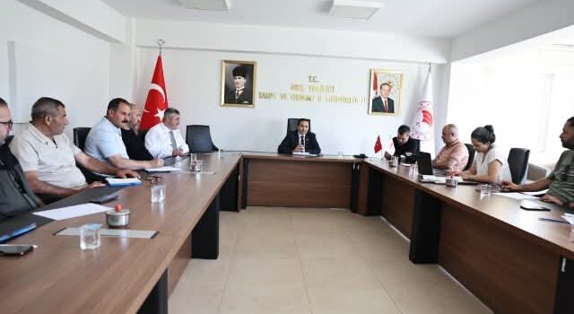 Muş’ta Su Verimliliği Masaya Yatırıldı