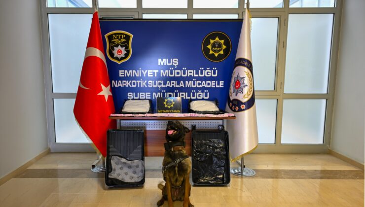 Muş’ta Otobüs Yolculuğunda 3 Kilo 93 Gram Metamfetamin Ele Geçirildi