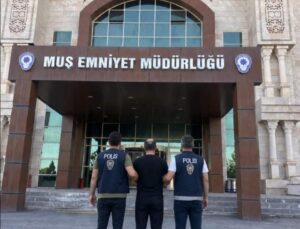 Muş’ta Hapis Cezası Bulunan Firari Yakalandı