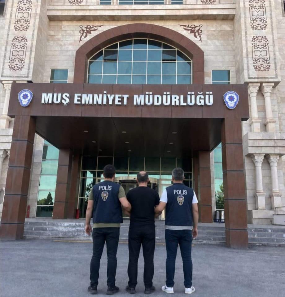 Muş’ta Hapis Cezası Bulunan Firari Yakalandı