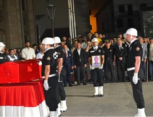 Muş’ta Trafik Kazasında Hayatını Kaybeden Bekçi Yunus Yıldız Son Yolculuğuna Uğurlandı