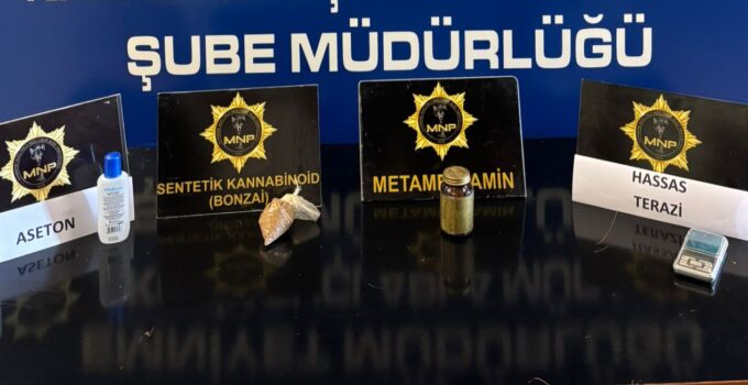 Muş’ta Narkotik Operasyonu: Metamfetamin ve Bonzai Ele Ge geçirildi