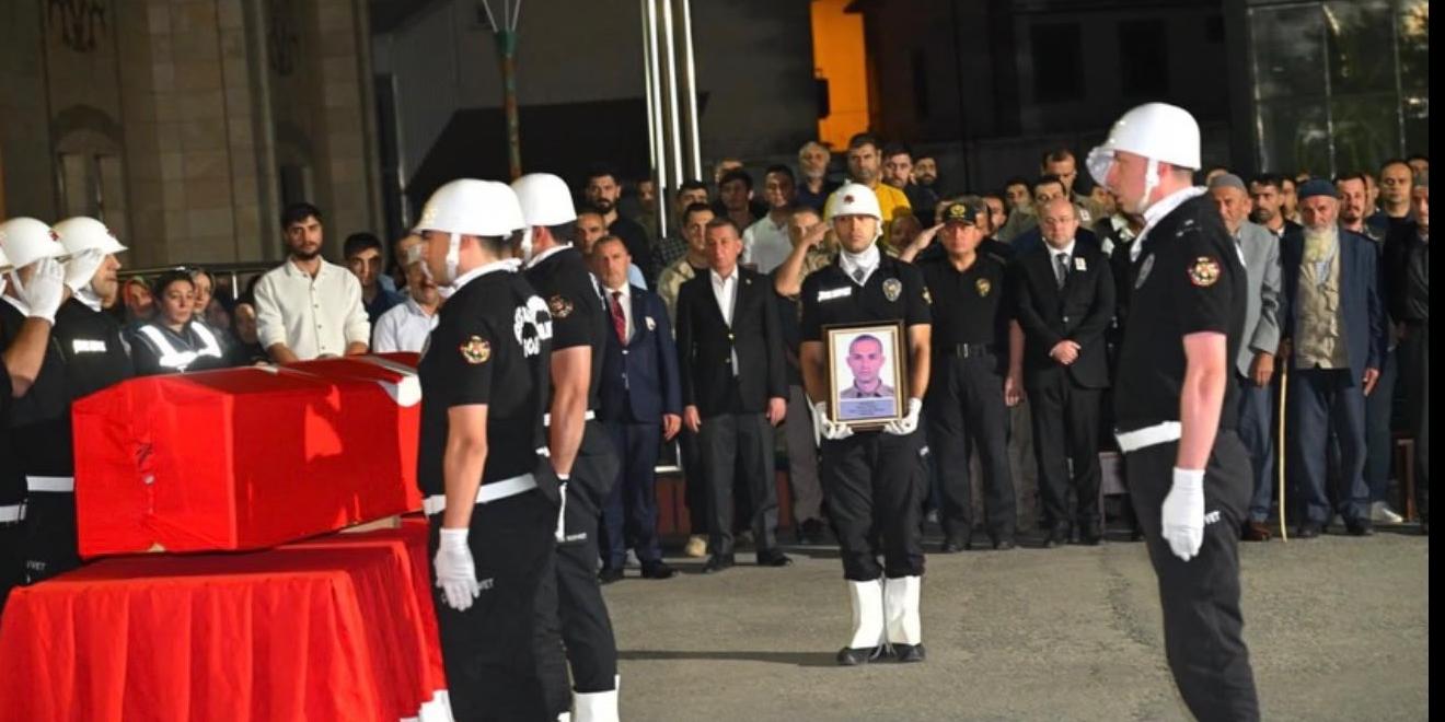 Muş’ta Trafik Kazasında Hayatını Kaybeden Bekçi Yunus Yıldız Son Yolculuğuna Uğurlandı