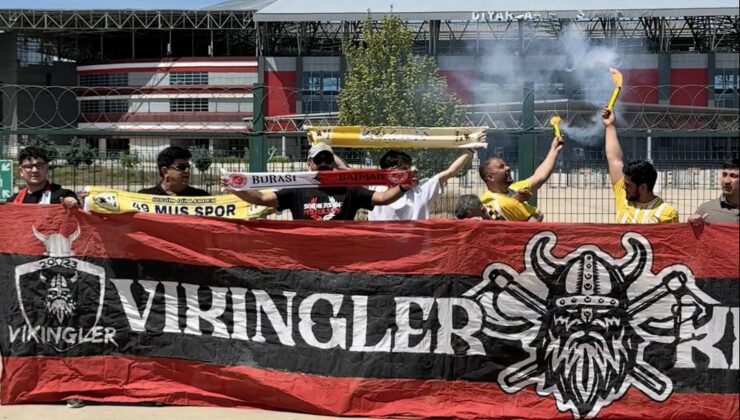 Vikingler72’den Muşspor’a Taraftar Desteği!
