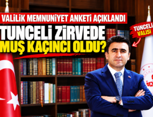 Türkiye’nin Valilik Memnuniyet Haritası Açıklandı: Muş’un Yeri Belli Oldu
